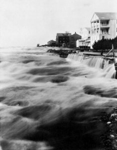 Amerikanischer Photograph um 1857 - Überschwemmung in den Vereinigten Staaten (Zeno Fotografie)