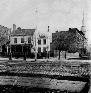 Amerikanischer Photograph um 1865 - Caspar Samlers Farmhaus (Zeno Fotografie)