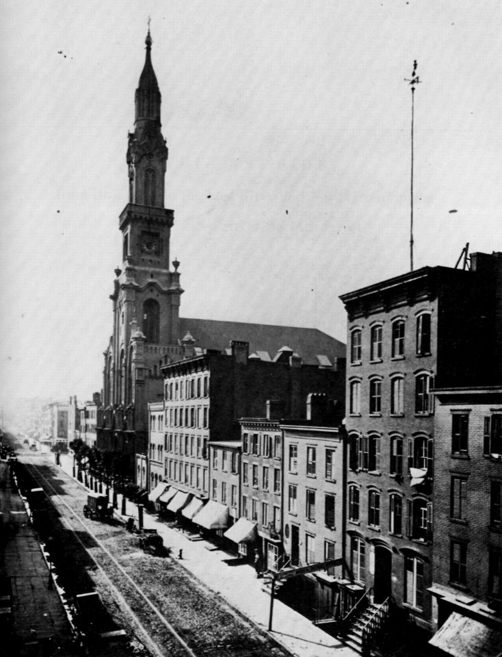 Amerikanischer Photograph um 1875 - East Third Street (Zeno Fotografie)
