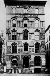 Amerikanischer Photograph um 1868 - Das Trinity Gebäude (Zeno Fotografie)