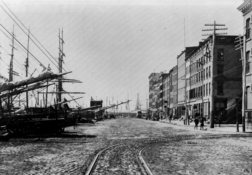 Amerikanischer Photograph um 1884 - South Street (Zeno Fotografie)