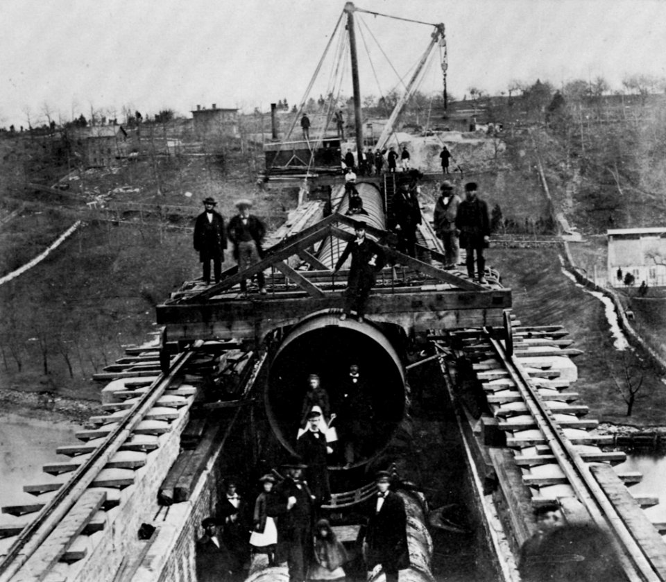 Amerikanischer Photograph um 1890 - Die High Bridge (Zeno Fotografie)