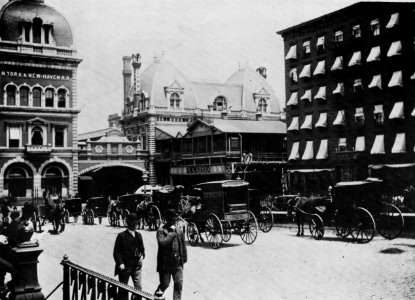 Amerikanischer Photograph um 1895 - Park Avenue und 42nd Street (Zeno Fotografie)
