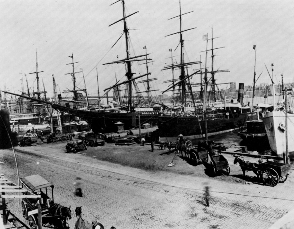 Amerikanischer Photograph um 1890 - South Street (Zeno Fotografie)