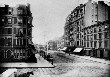 Amerikanischer Photograph um 1894 - Broadway bei der 42nd Street (Zeno Fotografie)