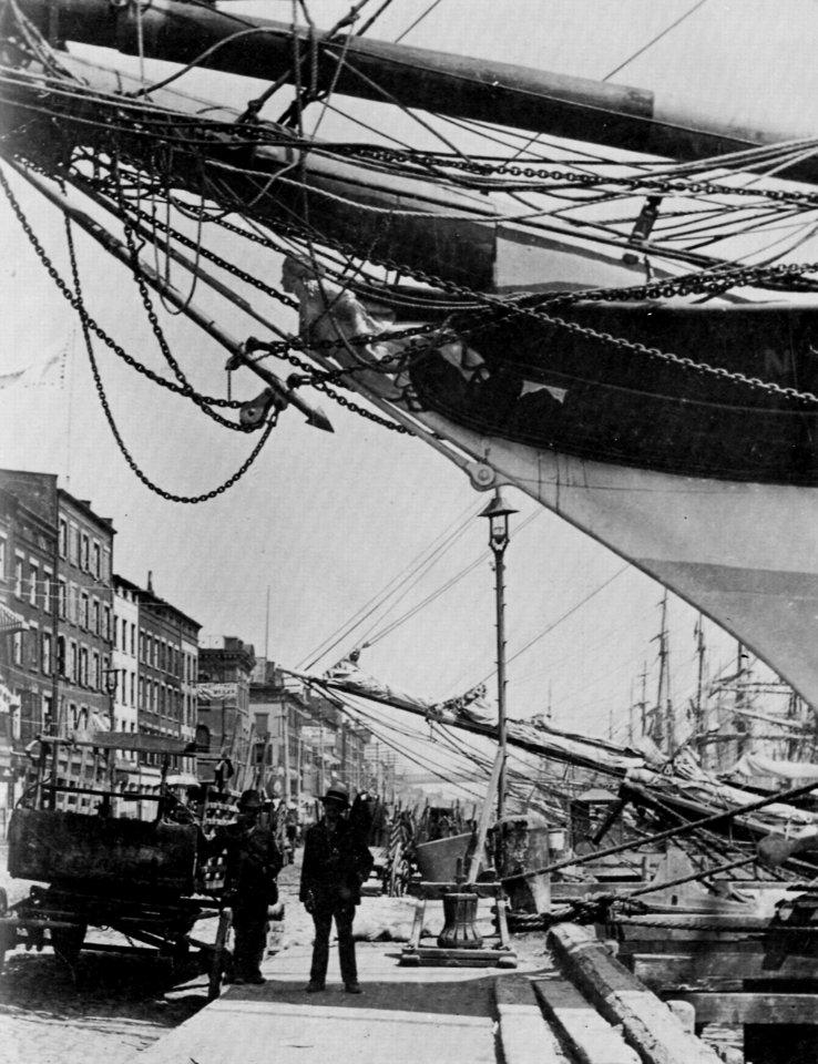 Amerikanischer Photograph um 1897 - South Street (Zeno Fotografie)