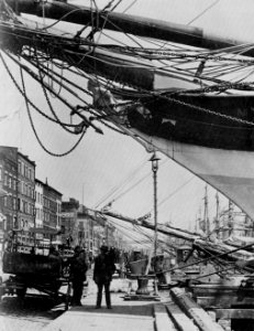 Amerikanischer Photograph um 1897 - South Street (Zeno Fotografie)