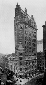 Amerikanischer Photograph um 1897 - Die Maiden Lane bei der William- und der Liberty Street (Zeno Fotografie)