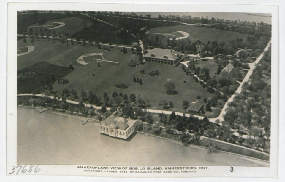 Amherstburg Ontario from an Aeroplane (HS85-10-37686) original