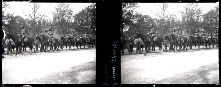 Amiens. 1er avril 1916. Goumiers - Fonds Berthelé - 49Fi195