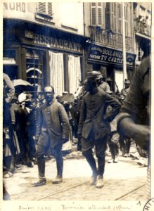 Amiens. 8.6.1915. Prisonniers allemands (officiers) - Fonds Berthelé - 49Fi1874-1