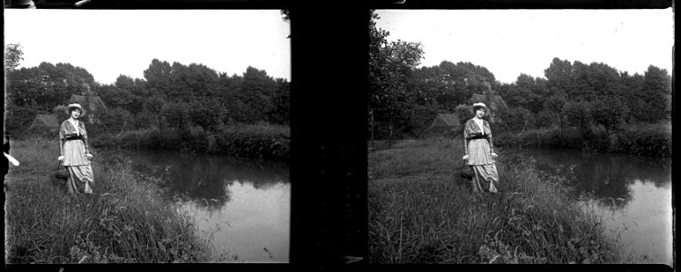 Amiens. 27-06-15. Mlle Jeanne Cornu - Fonds Berthelé - 49Fi88