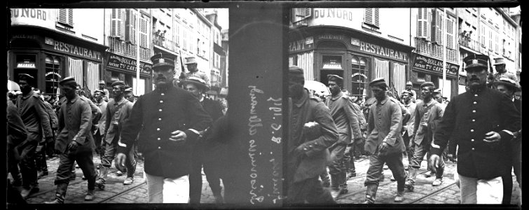 Amiens. 8.6.1915. Prisonniers allemands - Fonds Berthelé - 49Fi41