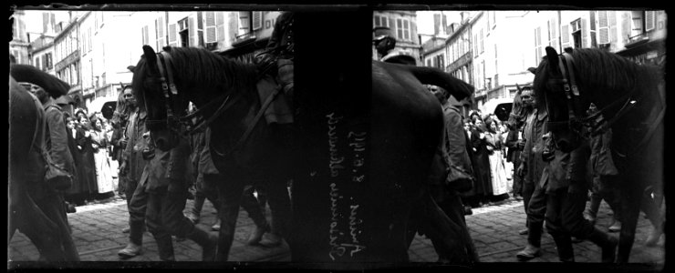 Amiens. 8.6.1915. Prisonniers allemands - Fonds Berthelé - 49Fi23