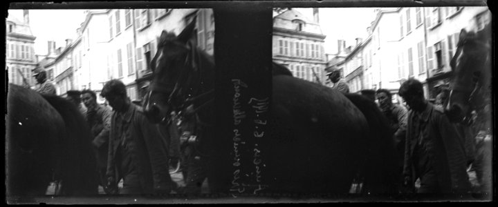 Amiens. 8.6.1915. Prisonniers allemands - Fonds Berthelé - 49Fi44