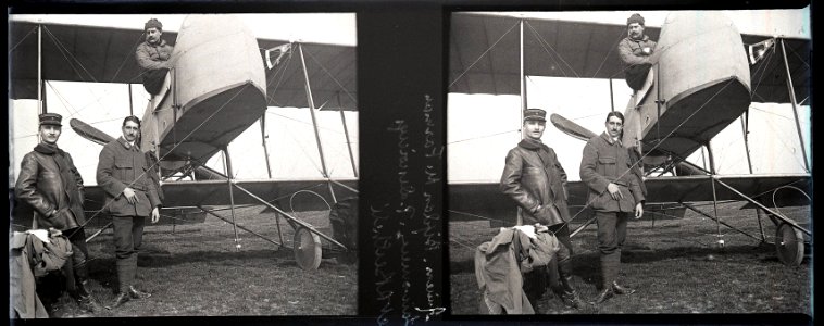 Amiens. Bilpan M. Farman. P. Descoings et R. Berthelé - Fonds Berthelé - 49Fi169