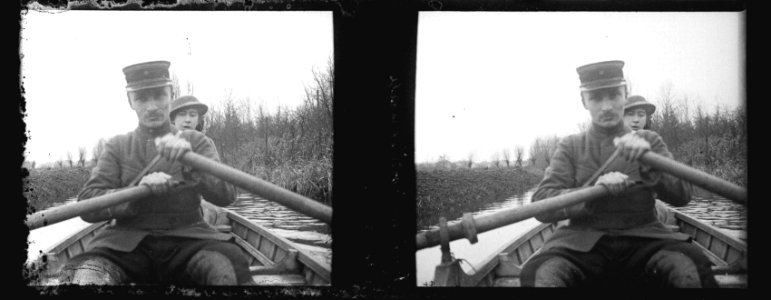 Amiens. Hortillonnage. RB - Fonds Berthelé - 49Fi976