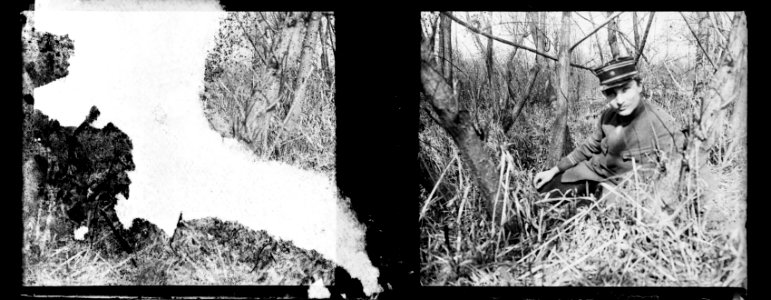 Amiens. Hortillonnage. RB - Fonds Berthelé - 49Fi964