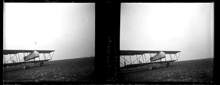 Amiens. M. Farman. P. Descoings et R. Berthelé - Fonds Berthelé - 49Fi813
