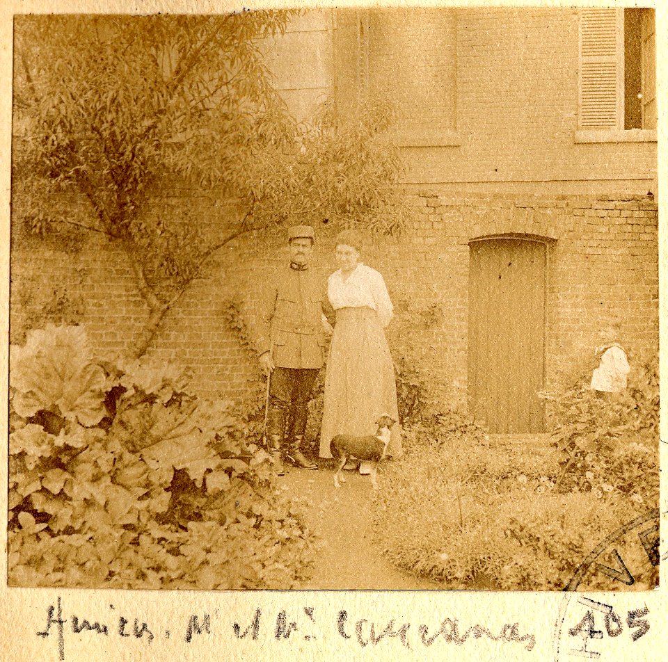 Amiens. M. et Mme Caucanas - Fonds Berthelé - 49Fi1870-105