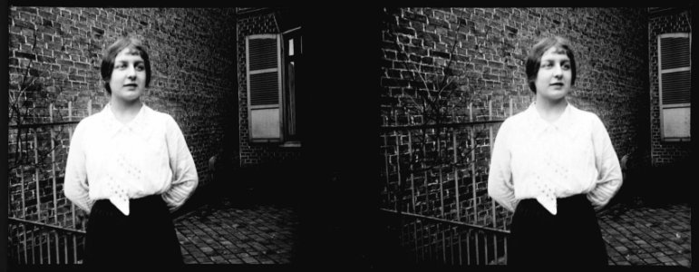 Amiens. Mlle M-L. Delagarde - Fonds Berthelé - 49Fi291