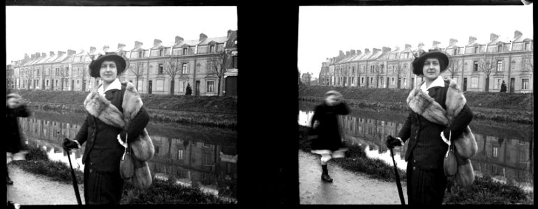 Amiens. Mlle M-L. Delagarde - Fonds Berthelé - 49Fi305