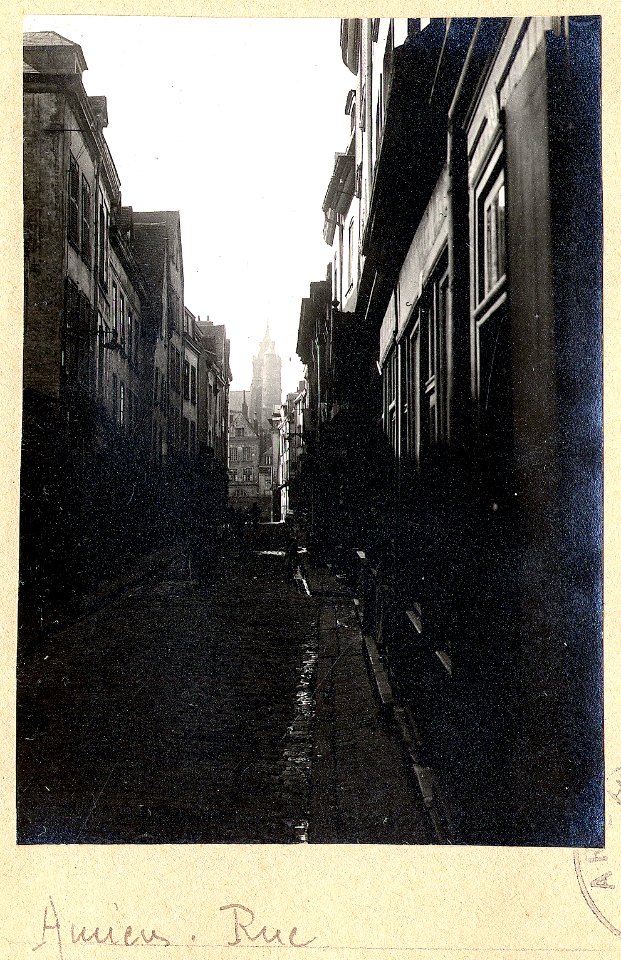 Amiens. Rue - Fonds Berthelé - 49Fi1871-29