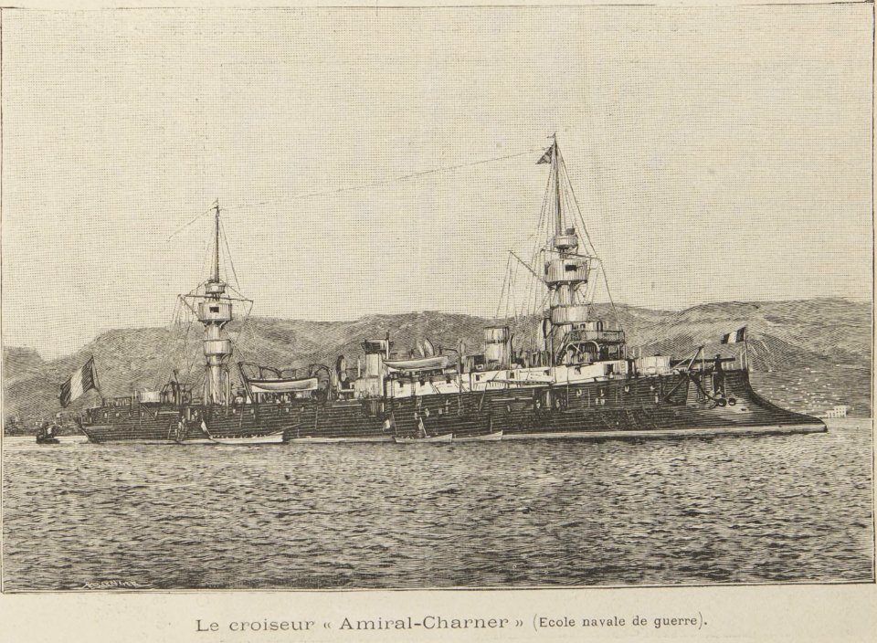 Amiral Charner Illustration 1896