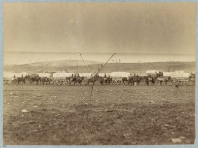 Ammunition train 3rd Division, Cavalry Corps LCCN2012649509