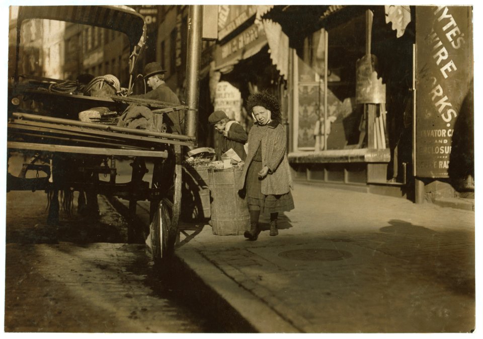 Among Ash Barrels. Garbage Gleaners. LOC nclc.04531