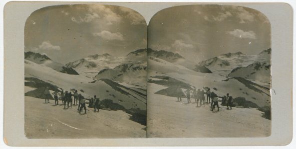 Among the Snow Fields (HS85-10-20298) original