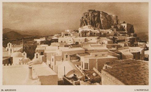Amorgos – L'Acropole - Baud-bovy Daniel Boissonnas Frédéric - 1919