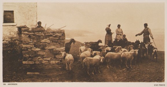 Amorgos Une ferme - Baud-bovy Daniel Boissonnas Frédéric - 1919
