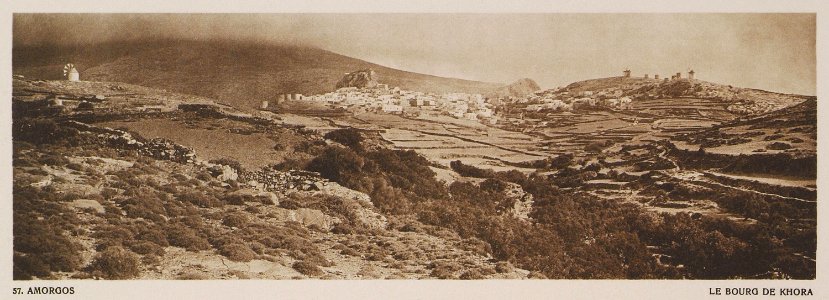 Amorgos – Le Bourg de Chora - Baud-bovy Daniel Boissonnas Frédéric - 1919