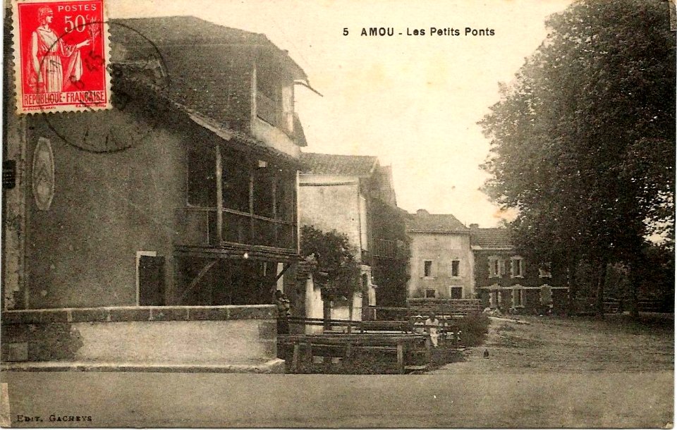 Amou (Landes) - Les petits ponts
