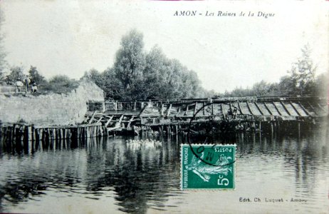 Amou (Landes) - Ruines de la digue