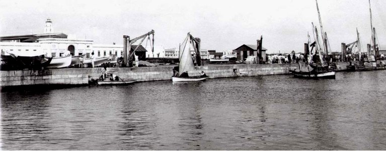 Ampliación del puerto en 1901 - Veracruz, Veracruz. México