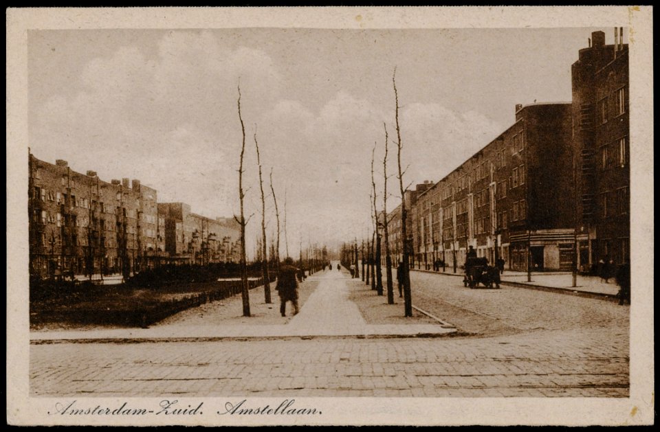 Amstellaan (thans Vrijheidslaan), Afb PRKBB00149000001