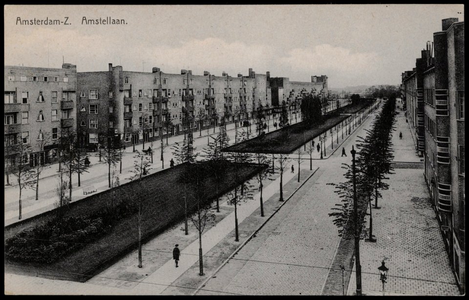 Amstellaan (thans Vrijheidslaan), Afb PRKBB00149000005