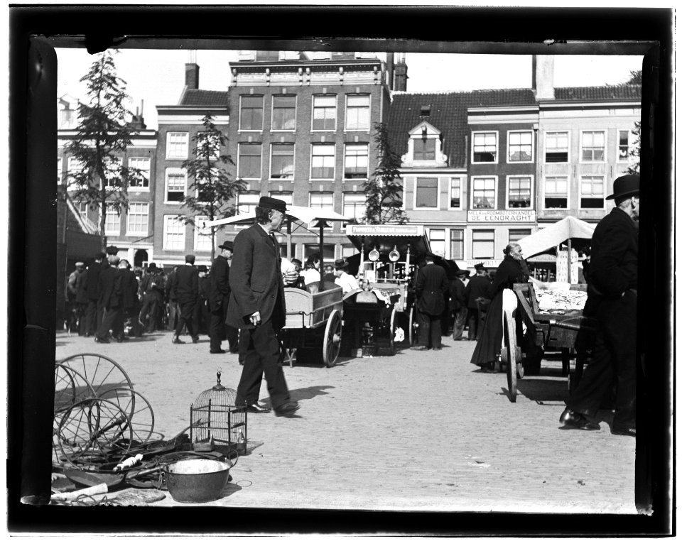 Amstelveld (noordzijde) Jacob Olie (max res)