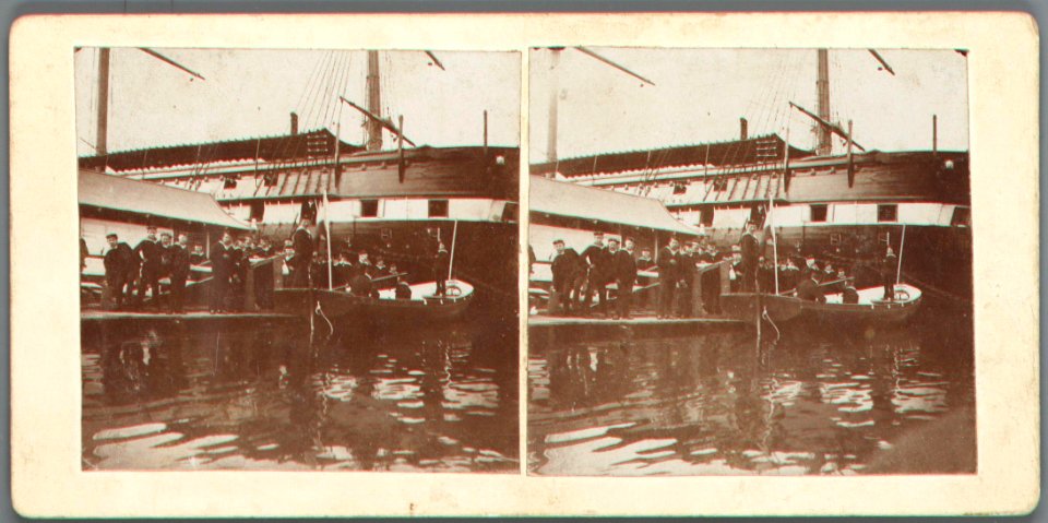 Amsterdam bij het opleidingschip de Wassenaar - Maarten Benschop