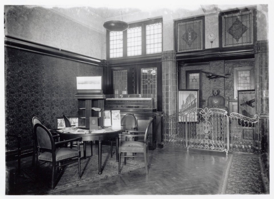 Amsterdam CS kantoor Mitropa. Jacob Merkelbach, Afb B00000002643