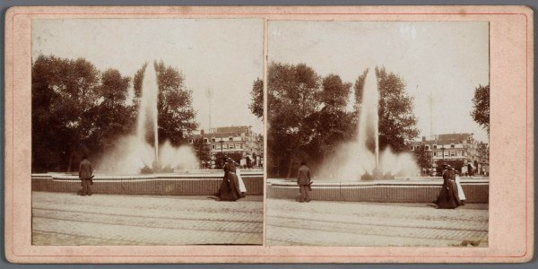 Amsterdam fontein Frederiksplein - Maarten Benschop