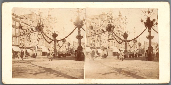 Amsterdam Inhuldigingsfeest Koningsplein - Maarten Benschop
