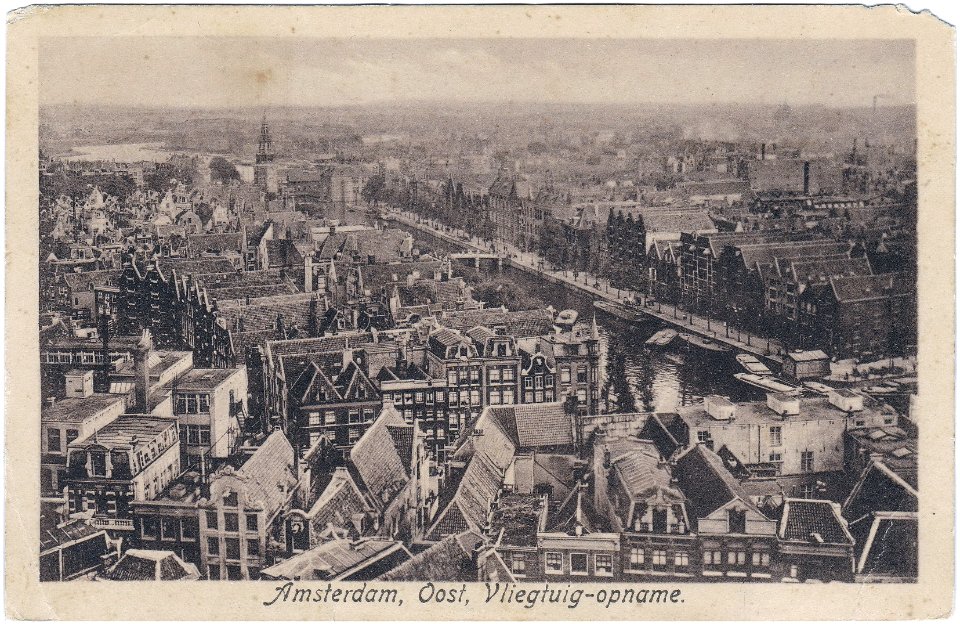 Amsterdam – Oost -Montelbaanstoren, Oudeschans...- (Vliegtuing-Opname) 03