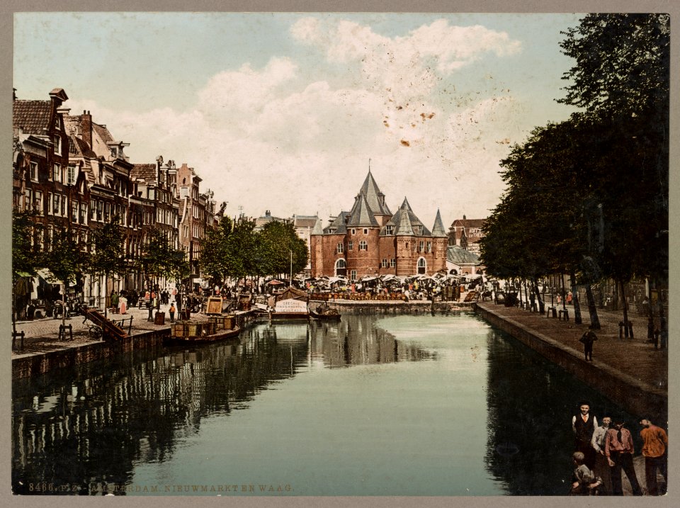 Amsterdam, Nieuwmarketen waag LCCN93500979