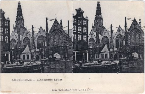 Amsterdam – l'Ancienne Église (Oude Kerk) photo