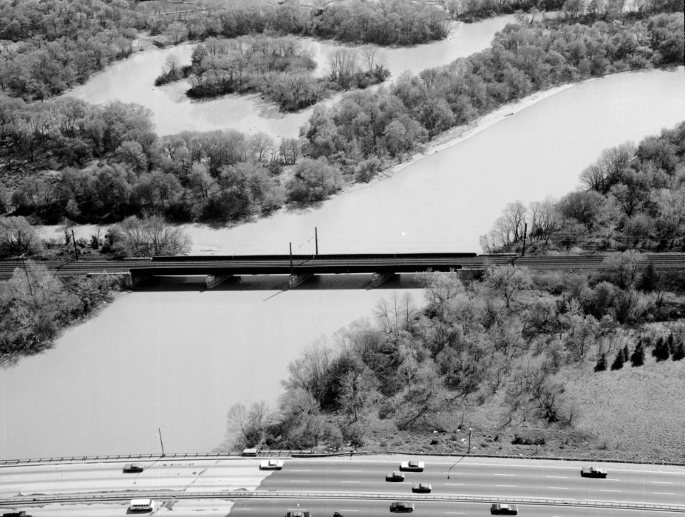 Amtrak Anacostia River Bridge 1977
