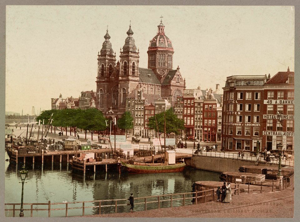 Amsterdam, L'église St. Nicolas LCCN93500975