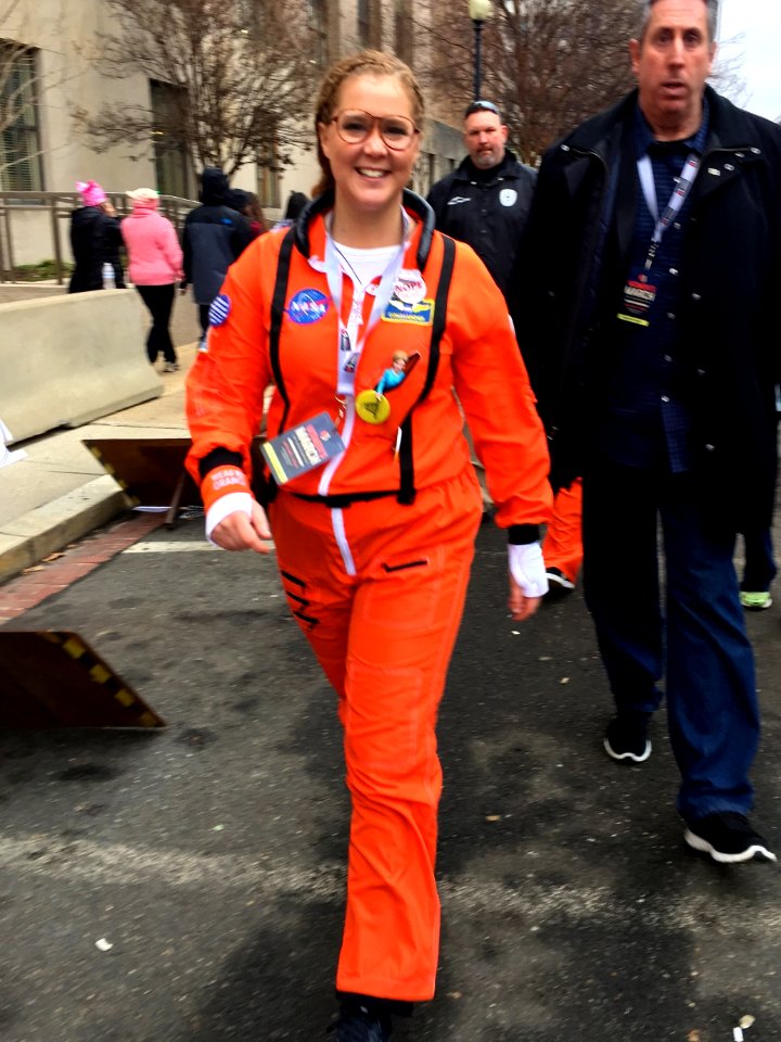 Amy Schumer at Women's March in Washington